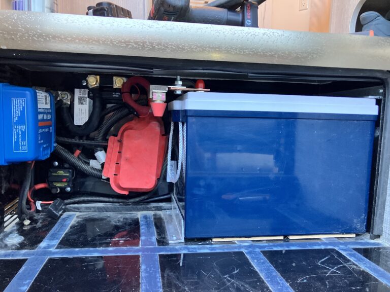 Yes, I can fit 334Ah of LiFePO4 in that compartment! 2020 LVT Unity